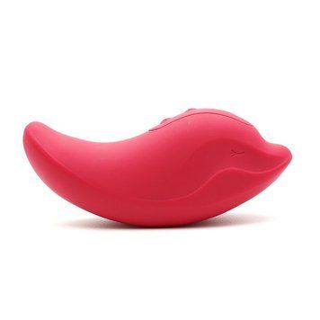 Вибратор и клиторальный стимулятор Kistoy Heidi Red