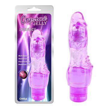 Вибратор&nbsp;Chisa&nbsp;Crystal&nbsp;Embrace Purple