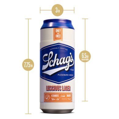 Мастурбатор Schag&rsquo;s by Blush - Luscious Lager Masturbator - Frosted