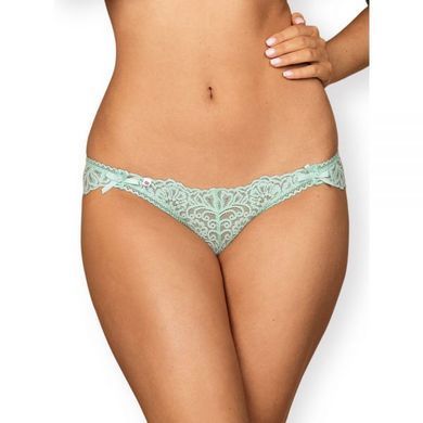 410938 Трусики&nbsp;кружевные&nbsp;Obsessive&nbsp;Delicanta&nbsp;S/M&nbsp;Голубые