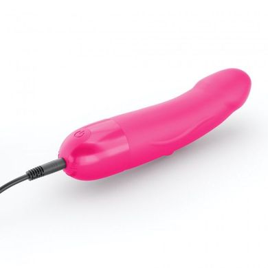 Вібратор Dorcel Real Vibration S Magenta 2.0, діаметр 3,7см, перезаряджається, для точки G, водостій