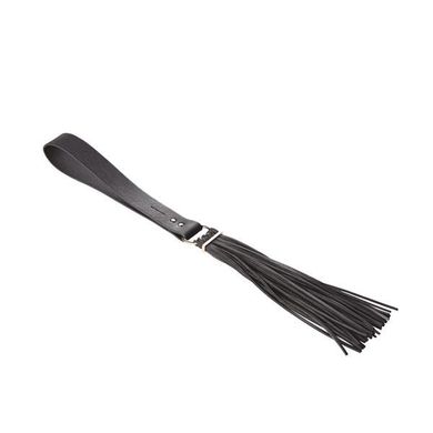 Флогер Bijoux Indiscrets MAZE — Tassel Flogger Black, Черный