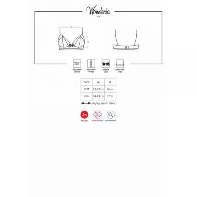 Бюстгальтер Obsessive Wonderia bra L / XL