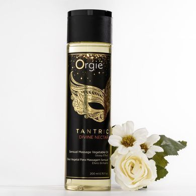 Массажное масло Orgie &ndash; Tantric Divine Nectar (200 мл), для тантрического массажа, увлажнение