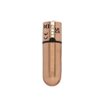 Віброкуля PowerBullet - First-Class Bullet 2.5" with Key Chain Pouch, Rose Gold, Розовое золото
