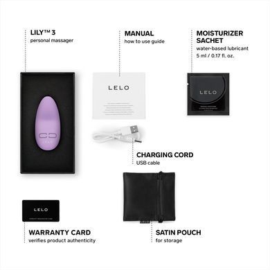 Минивибратор для клитора LELO Lily 3 Calm Lavender, 10 режимов, очень мощный