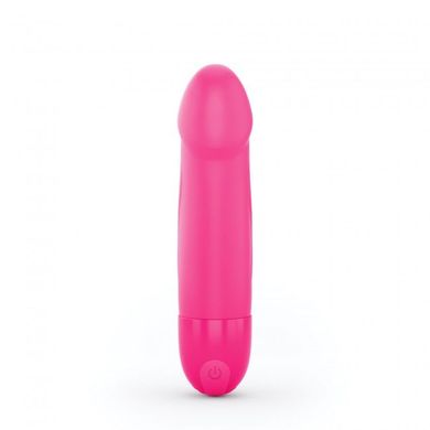 Вібратор Dorcel Real Vibration S Magenta 2.0, діаметр 3,7см, перезаряджається, для точки G, водостій