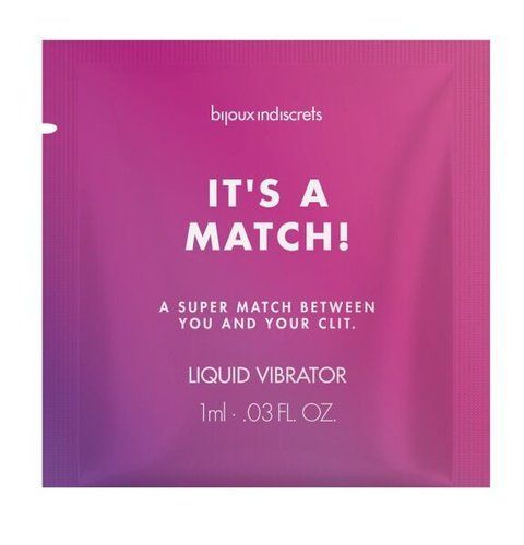 Пробник Bijoux Indiscrets Sachette It&acute;s a Match (1 мл)