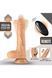 Реалистичный вибратор с пультом DR. SKIN SILICONE DR. GREY 7 INCH THRUSTING