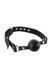 Кляп Fetish Tentation Premium Leather gag with stiff ball