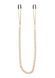 Затискачі на соски з ланцюжком Taboom Nipple Play Tweezers With Chain, золотисті