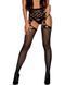Колготы с поясом Obsessive Garter stockings S816 S/M/L