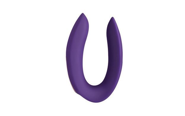 Вибратор для пар Satisfyer Double Plus с двумя моторчиками, Фиолетовый