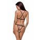Портупея-стрепи Kelis Bra black XXL/XXXL &mdash; Passion Exclusive: трусики в комплекті