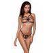 Бюстгальтер-стрепи ARMANDA BRA black S/M - Passion Exclusive