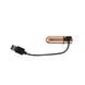 Віброкуля PowerBullet - First-Class Bullet 2.5" with Key Chain Pouch, Rose Gold, Розовое золото