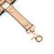 Хрестовина для фіксації Liebe Seele Rose Gold Memory Hog Tie, натуральна шкіра, рожеве золото