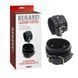 Наручники Behave Luxury Fetish SURRENDER WRIST RESTRAINTS, Черный