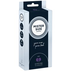 Презервативы Mister Size - pure feel - 69 (10 condoms), толщина 0,05 мм