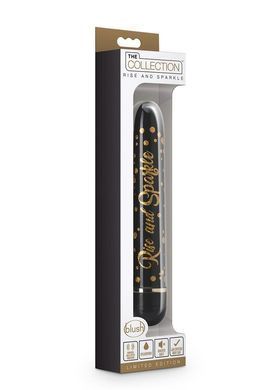 Вібратор для точки G THE COLLECTION RISE AND SPARKLE BLACK