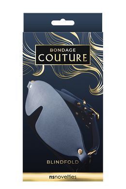 Маска на очі BONDAGE COUTURE BLIND FOLD BLUE