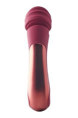 Вібратор мікрофон Dream Toys Dinky Curved Wand Jacky O бордовий