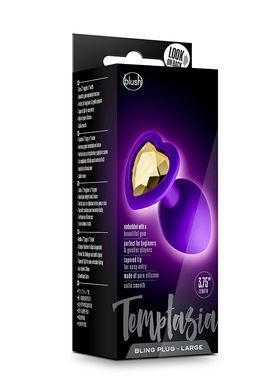 Анальна пробка TEMPTASIA BLING PLUG LARGE PURPLE