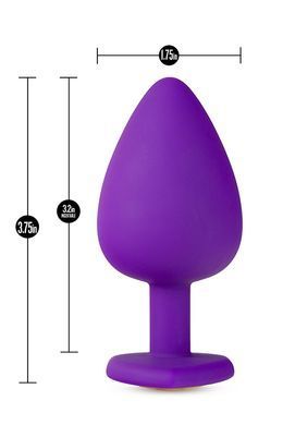 Анальна пробка TEMPTASIA BLING PLUG LARGE PURPLE