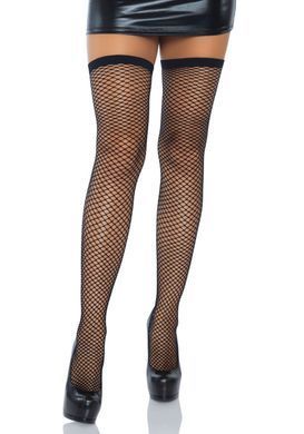 Leg Avenue Bow backseam thigh highs Black O/S