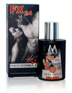 Духи с феромонами мужские Aurora FX24 for men by MAXER, 50 мл