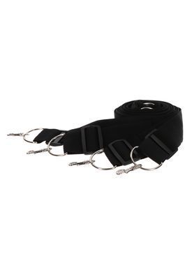 Фіксатори на ліжко з карабінами. чорні Bed Restraints Taboom