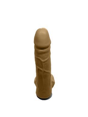 Крафтовое мыло-член с присоской Чистый Кайф Brown size M натуральное, Коричневый