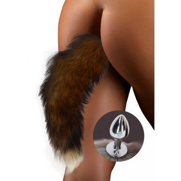 Анальний хвіст із металевою пробкою Foxtail Buttplug TABOOM