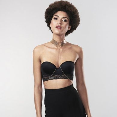 Ожерелье-воротник Bijoux Indiscrets Desir Metallique Collar - Gold, Золотистый
