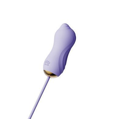 Набор 2в1 Zalo &mdash; UNICORN Violet, виброяйцо + вакуумный стимулятор