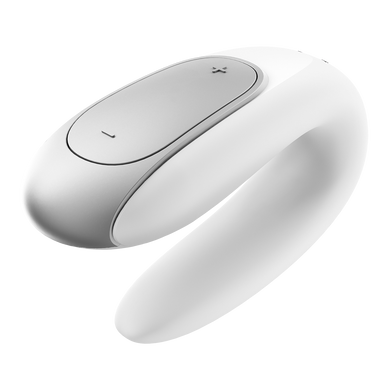 Смарт-вибратор для пар Satisfyer Double Fun белый