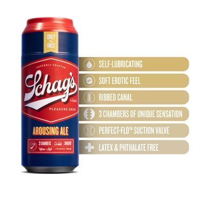 Мастурбатор Schag&rsquo;s by Blush - Arousing Ale Masturbator - Frosted