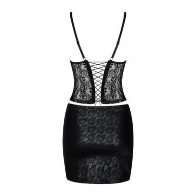 Комплект Obsessive Felisita корсет та спідниця S/M