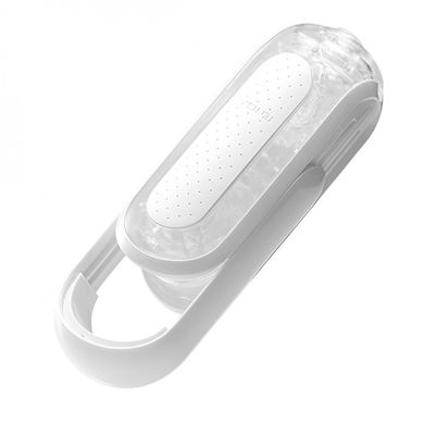 Мастурбатор Tenga Flip Zero White, изменяемая интенсивность стимуляции, раскладной