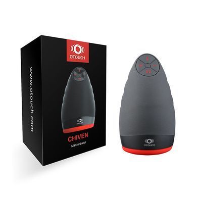 Премиальный мастурбатор Otouch CHIVEN 2, вибрировочный язычок, 6 режимов работы, подогрев.