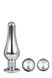 DT21874 Набор анальных пробок конической формы Dream Toys GLEAMING LOVE PLEASURE SET SILVER