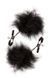 Зажимы для сосков с перьями GP FEATHERED NIPPLE CLAMPS