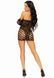 Leg Avenue 2 PC Tube dress and gloves OS Black