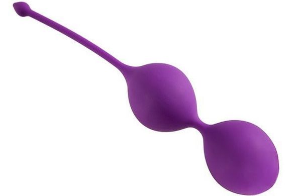 Вагінальні кульки Alive U-Tone Balls Purple, діаметр 3,5 см, вага 77 г, Фиолетовый