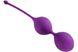 Вагинальные шарики Alive U-Tone Balls Purple, диаметр 3,5см, вес 77 г, Фиолетовый