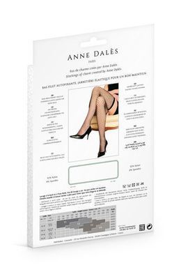 Панчохи Anne De Ales STELLA T4 Black, Черный