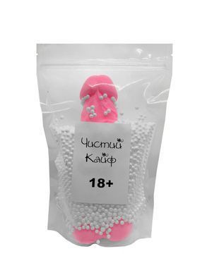 Крафтовое мыло-член с присоской Чистый Кайф Pink size XL, натуральное, Розовый