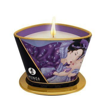 Массажная свеча Shunga Massage Candle &ndash; Exotic Fruits (170 мл) с афродизиаками