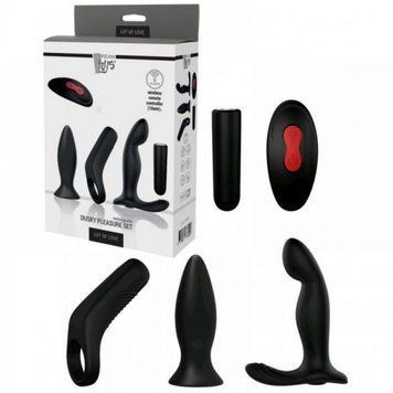 Набір секс-іграшок для чоловіків Dream toys Love Dusky Pleasure, чорний