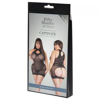 Сексуальное мини-платье Fifty Shades of Grey Plus Size кружевное, L/XXL (EU: 46-52)